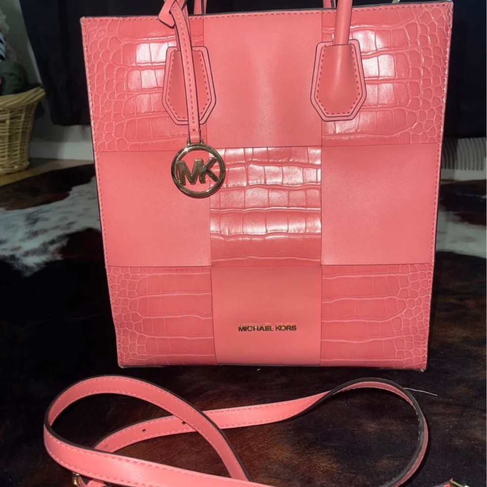 Coral Michael Kors Purse